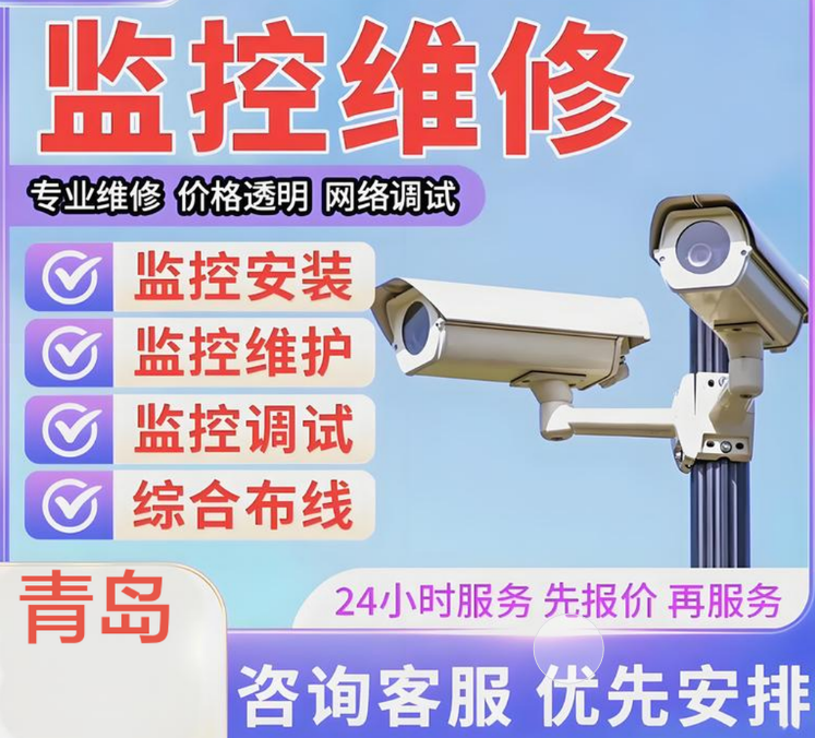 監(jiān)控系統(tǒng)攝像頭安裝，維修上門